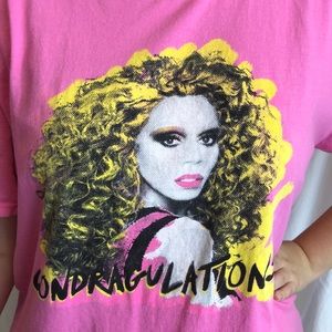 RuPaul drag shirt “Condragulations” from Hot Topic